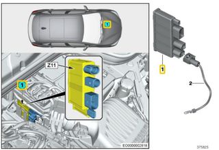 MINI F56, F55, F57, F60, F54 Ενσωματωμένη μονάδα τροφοδοσίας Z11 12638647841-thumb-19