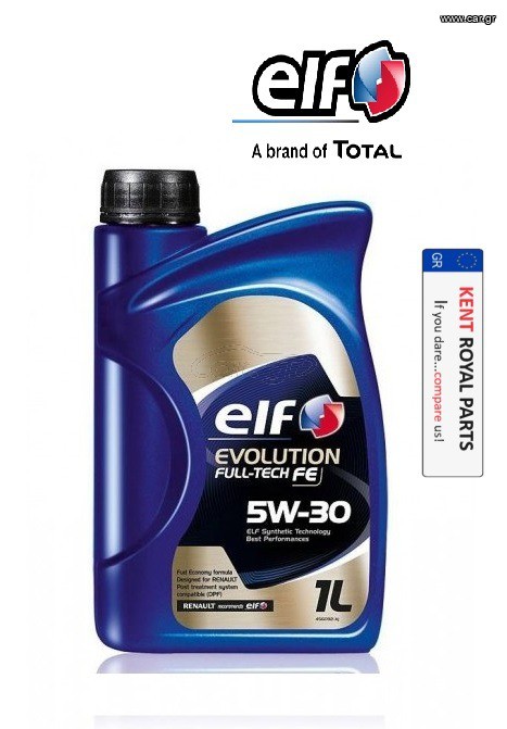 ΛΙΠΑΝΤΙΚΟ ΑΥΤΟΚΙΝΗΤΟΥ ELF EVOLUTION FULL-TECH FE 5W30 1L