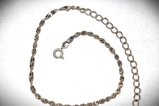 Αλυσίδα ποδιού Sterling silver 925, 26cm από κλείσιμο καταστήματος RQ038