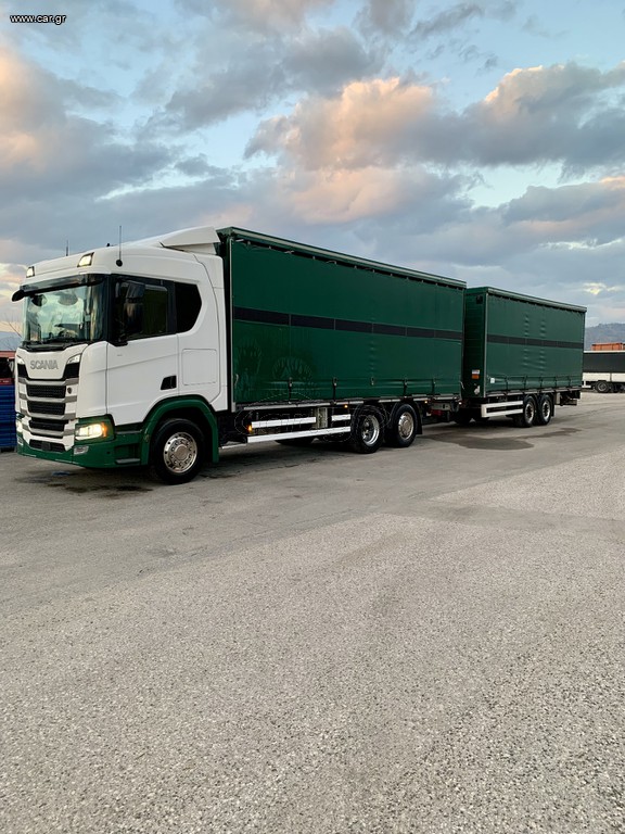 Καρότσα Μουσαμάς Scania 2019 S 500 EURO 6D