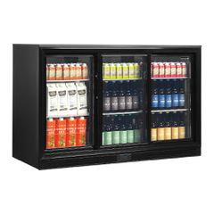 Βιτρίνα συντήρησης Back Bar με συρόμενες πόρτες 300lt-thumb-1