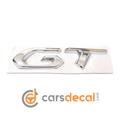 Μεταλλικό Αυτοκόλλητο GT για Peugeot 3008 P84