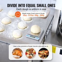 VEVOR Electric Dough Divider 20PCS Automatic Dough Cutter Bread Maker for Bakery-thumb-2