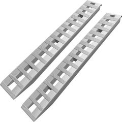 VEVOR 84"x14" Ράμπες φόρτωσης αλουμινίου 6000Lbs Ρυμουλκούμενο αυτοκινήτου Truck Hook End 1 Pair