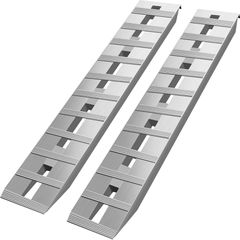 VEVOR 60\'\' X 12\'\' Ράμπες τρέιλερ αλουμινίου 6000LBS Total Beavertail Hook End 1 Pair 2 Ramps