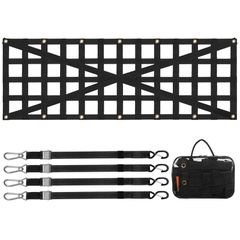VEVOR Δίχτυ πίσω πόρτας Pickup Truck 54" x 18" Ρυθμιζόμενο σχέδιο σταυρού