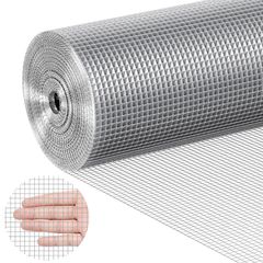 Ύφασμα VEVOR Hardware 1/4" 36 ιντσών x 100 πόδια 23 Ga Ρολό με συρματόπλεγμα Κοτόπουλο περίφραξη