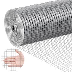 Ύφασμα υλικού VEVOR 1/2" 48 ιντσών x 100 πόδια 19 Ga Wire Mesh Roll Chicken Wire περίφραξη