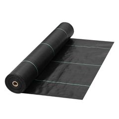 VEVOR Garden Weed Barrier Fabric, 5,8 OZ Heavy Duty Landscape Fabric, 4ft x 100ft Weed Block Control for Garden Ground Cover, Υφαντό Geotextile Fabric for Landscape, Gardening, Underlayment, Black