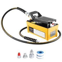 VEVOR Air Hydraulic Pump Air Actuated Foot Pump 10.000 PSI Frame Machine Pump