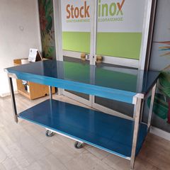 Πάγκος εργασίας τραπέζι inox 186*86*85 εκ. Ποιότητα και Τιμή Stockinox-thumb-2