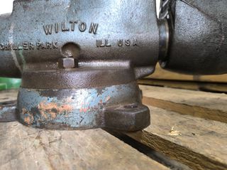 Μορσα Μεγγενη παγκου με αμονι Wilton C3  USA Vise Νο 40