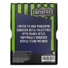 Beetlejuice Ingot Gravestone Limited Edition-thumb-3