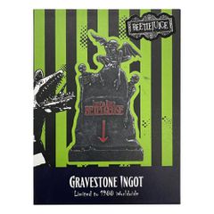 Beetlejuice Ingot Gravestone Limited Edition-thumb-4