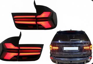 ΦΑΝΑΡΙΑ ΠΙΣΩ LED Taillights BMW X5 E70 (2007-2013) Light Bar Upgrade to G05 LCI Design