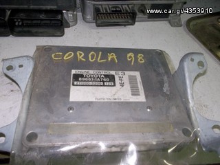 ΕΓΚΕΦΑΛΟΣ TOYOTA COROLLA, 896611A760, 896611A760, 21100-5200, 211005200, (4E-FE), (E3), FUJITSU ECU,  ΜΟΝΑΔΑ ΕΛΕΓΧΟΥ ΚΙΝΗΤΗΡΑ, S***