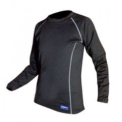 ΙΣΟΘΕΡΜΙΚΗ ΜΠΛΟΥΖΑ MICROFLEECE JERSEY ΜΑΥΡΗ ΜΟΤΟ NOR000JER03 | NORDCODE