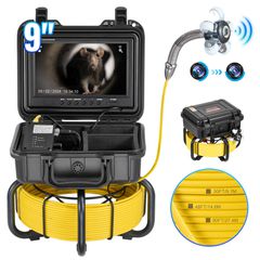 VEVOR Sewer Camera 98 ft/30m Αυτοεπιπεδούμενη κάμερα αποχέτευσης με οθόνη 9" 36X Zoom