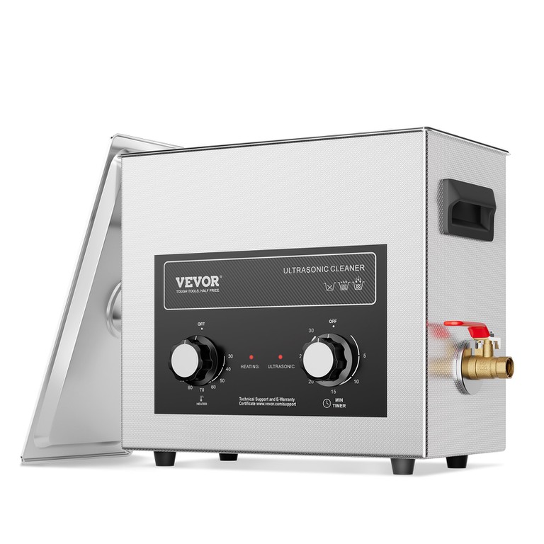 VEVOR 6L Ultrasonic Cleaner με Heater Timer & Basket Digital Sonic Machine