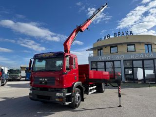 Γερανοί - Φορτηγά Με Γερανό MAN 2008 18280 TGM 4X2/ EURO 4c