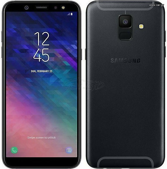 A Samsung Α6 Galaxy