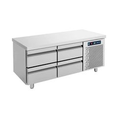 Ψυγείο πάγκος χαμηλά με 4 συρτάρια  0 έως +10(℃).   Διαστάσεις	139×70×68 cm