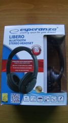 Ασύρματα ακουστικά Bluetooth Esperanza EH163K Libero καινούρια