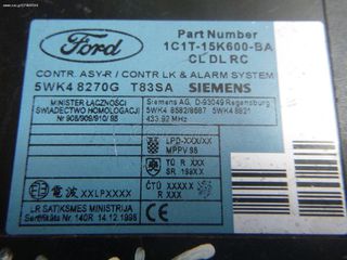 ΣΤΙΣ ΚΑΛΥΤΕΡΕΣ ΤΙΜΕΣ FORD TRANSIT 1C1T-15K600-BA SIEMENS 5WK48270G ΕΓΚΕΦΑΛΟΣ ΚΕΝΤΡΙΚΟΥ ΚΛΕΙΔΩΜΑΤΟΣ