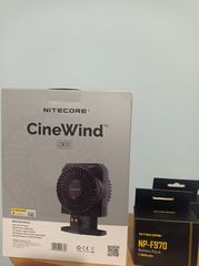 Ανεμιστήρας Nitecore CW30 με δύο μπαταρίες