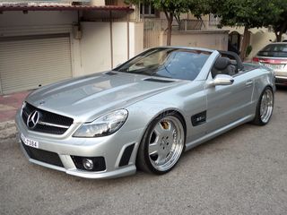 Mercedes-Benz SL 500 2002 FULL LOOK,63 AMG 2010 ΟRIGINAL PARTS  ME EXTRA 40.000 EURO