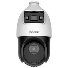 Διπλή δικτυακή κάμερα TandemVu Ηikvision DS-2SE4C425MWG-E(14F0) σταθερή πανοραμική κάμερα 4MP ColorVu & κάμερα speed dome 4MP IP66