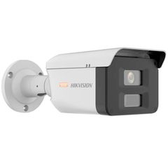 Δικτυακή κάμερα bullet με ανάλυση εικόνας 4MP DS-2XC6047G0-LS(2.8MM)(PA) Hikvision ColorVu SMART IPCμε εμβέλεια έως 40m