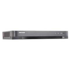 Kαταγραφικό υβριδικό της Hikvsion DS-7204HUHI-K1/P, με 4 εισόδους HDTVI υποστηρίζει 8 IP έως 8MP
