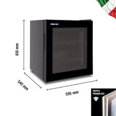 Βιτρίνα κατάψυξης επιτραπέζια 57lt (black)-thumb-2
