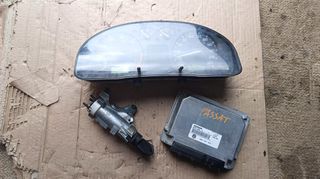 Σετ immobilizer κλειδαριά κλειδί εγκέφαλος VW PASSAT 96-05 1.6 AHL