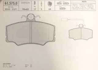 ΤΑΚΑΚΙΑ ΕΜ. ALFA ROMEO 33 (CECAUTO) WVA 20332-21271