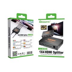 ARTSOUND QA-HD60 HDMI 1x4 Splitter 4K 3D - ArtSound and Lights