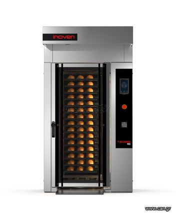 ΠΕΡΙΣΤΡΟΦΙΚΟΣ ΗΛΕΚΤΡΙΚΟΣ ΦΟΥΡΝΟΣ ΑΡΤΟΠΟΙΙΑΣ ΜΕ ΤΡΟΛΛΕΥ AYF-15E NICEA