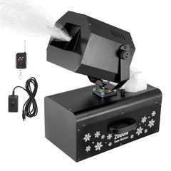 VEVOR Snow Machine 2000W Wireless Remote Swing Machine Snow Making for Holiday