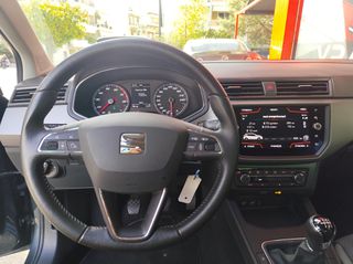 Seat Ibiza 2019 TGI Full led GPS 8 inch CarPlay Διζωνικό κλιματισμό-thumb-3