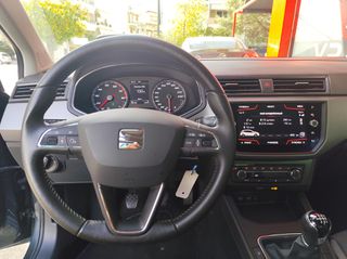 Seat Ibiza 2019 TGI Full led GPS 8 inch CarPlay Διζωνικό κλιματισμό-thumb-4