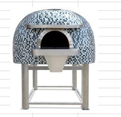 ΙΤΑΛΙΚΟΙ ΚΤΙΣΤΟΙ ΦΟΥΡΝΟΙ ΠΙΤΣΑΣ ΞΥΛΟΥ ΓΚΑΖΙΟΥ ARTISTICA SALERNITANA ΜΕ ΦΙΝΙΡΙΣΜΑ ΧΑΛΥΒΑ