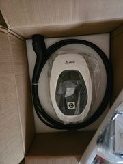 Τριφασικος 1Φ / 3Φ φορτιστής ev wallbox Delta 11kw με καλώδιο 5μ+ ρελε διαρροής τυπου Α και Β