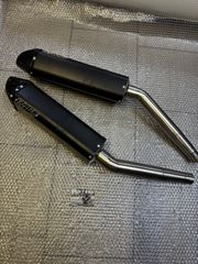 Εξατμίσεις Race Guns carbon με link pipe TDM900