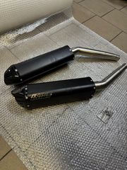 Εξατμίσεις Race Guns carbon με link pipe TDM900-thumb-2