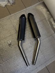 Εξατμίσεις Race Guns carbon με link pipe TDM900-thumb-3