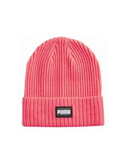 Puma Classic Beanie Ανδρικός Σκούφος με Rib Πλέξη σε Μπεζ χρώμα 024038-07