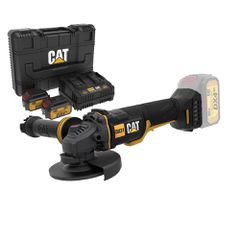 CAT COMBO-13 ΣΕΤ ΓΩΝΙΑΚΟΣ ΤΡΟΧΟΣ ΜΠΑΤΑΡΙΑΣ 125mm DX314B + ΚΑΣΕΤΙΝΑ + 2 ΜΠΑΤΑΡΙΕΣ 4.0Ah ΜΕ ΔΙΠΛΟ ΦΟΡΤΙΣΤΗ DXK900 ( 05-9880 )