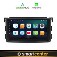 SMART 451 (2007-2010) Android οθόνη αυτοκίνητου 2GB με GPS WI-FI (ηχοσύστημα αφής 9" ιντσών OEM)