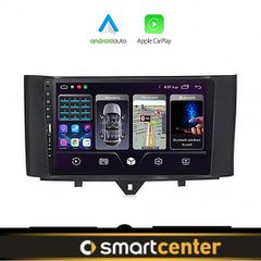 SMART 451 (FORTWO) 2010-2015 Android οθόνη αυτοκίνητου 9" ιντσών 4+64GB με GPS WI-FI